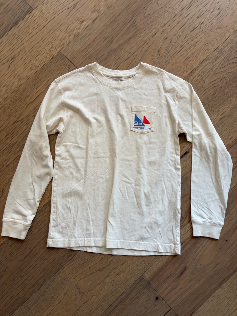 Vineyard Vines Cream Long Sleeve